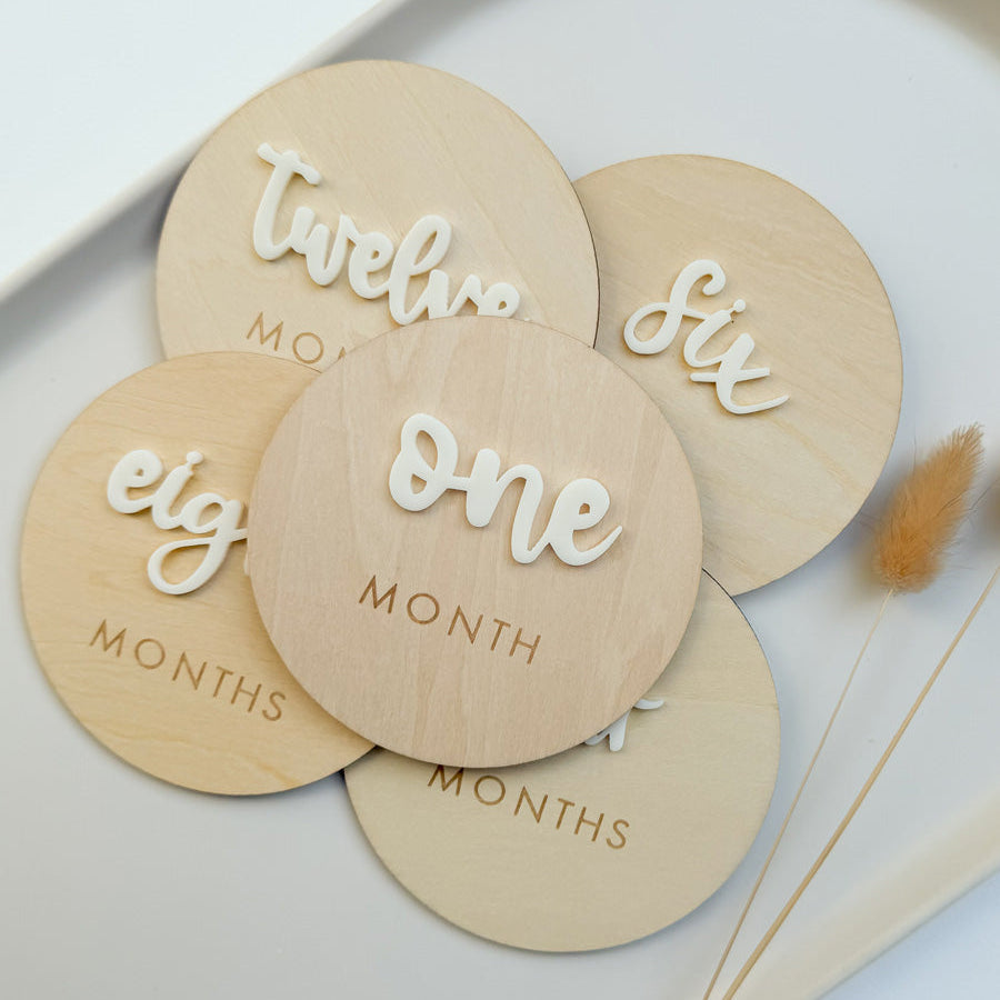 Monthly Milestone Discs