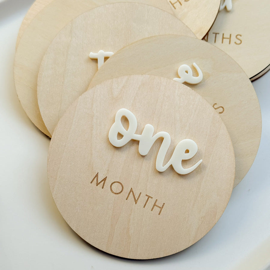 Monthly Milestone Discs