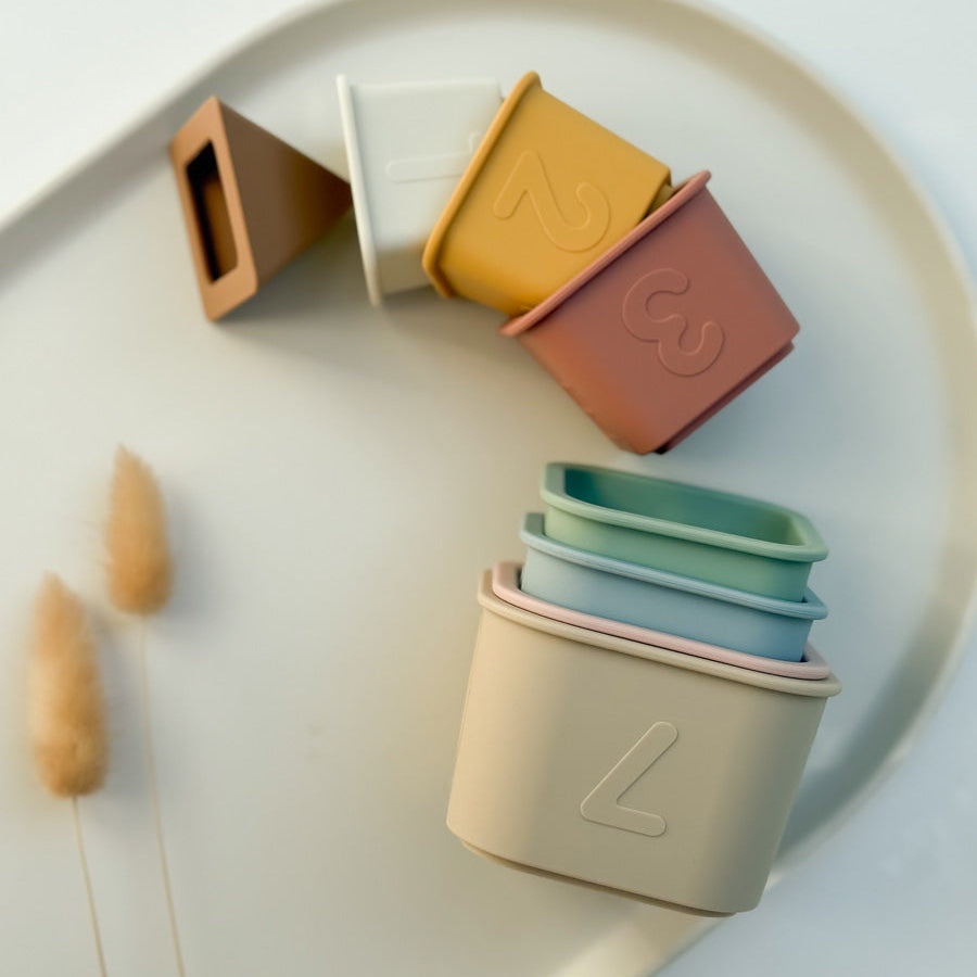 Silicone Stacking Cups