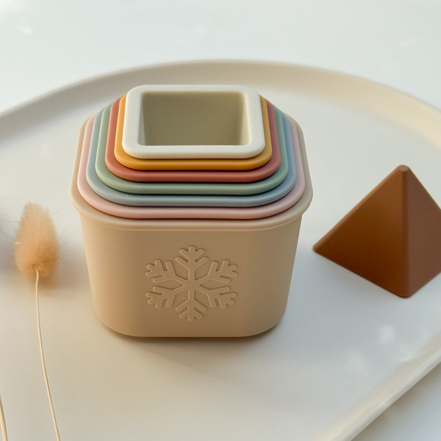Silicone Stacking Cups