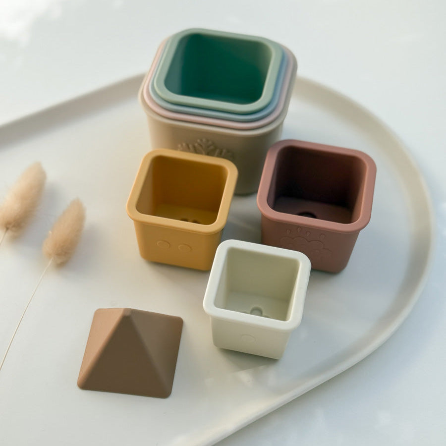 Silicone Stacking Cups