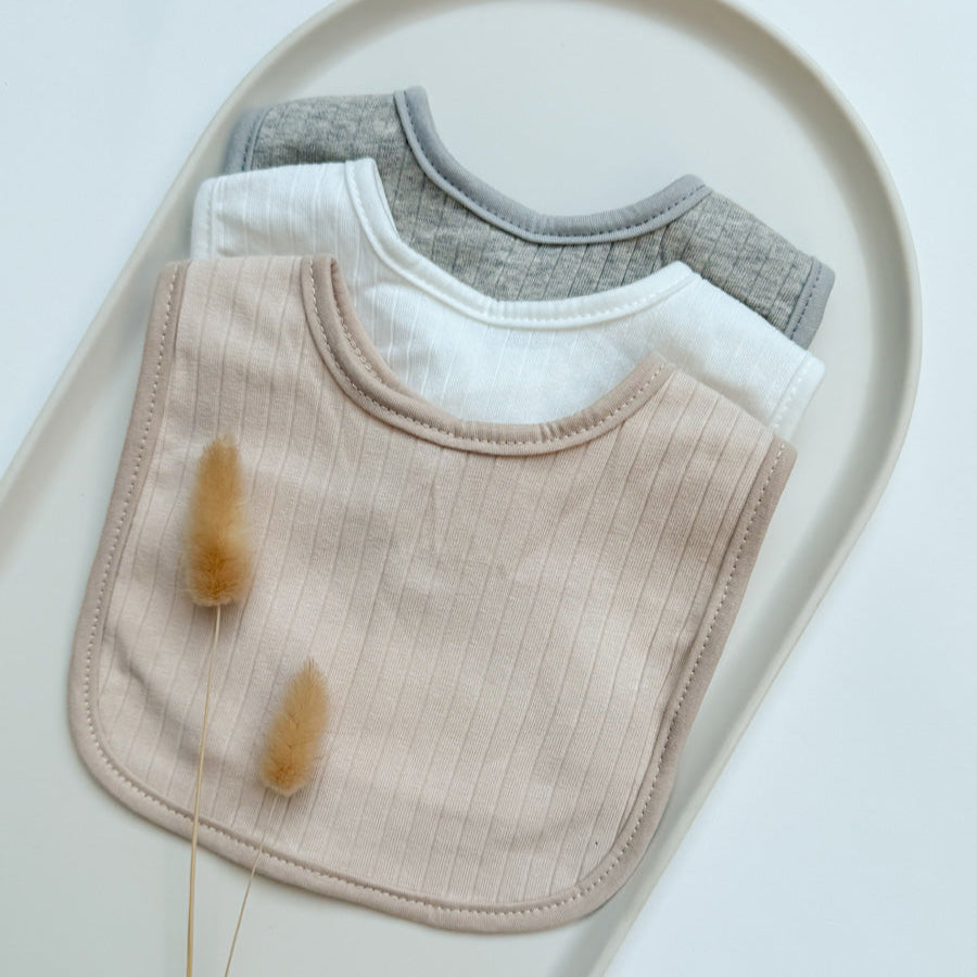 Soft Ribbed Bibs