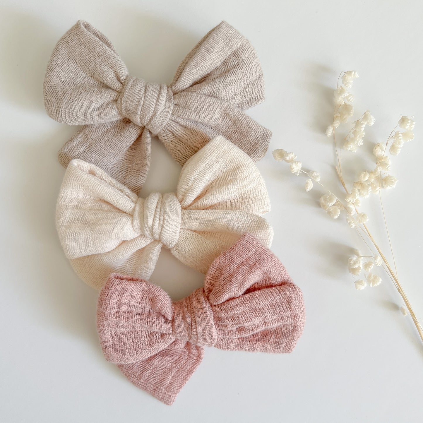 Stikkilolo Muslin Bows