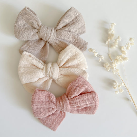 Stikkilolo Muslin Bows