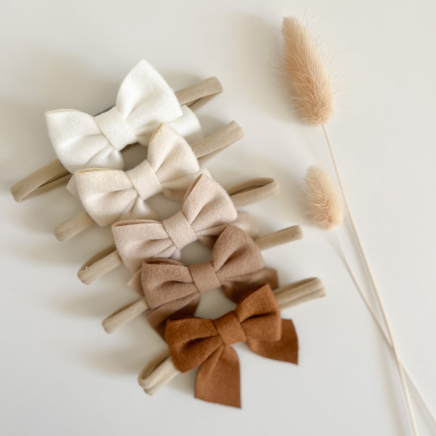 Neutral Bow Headbands