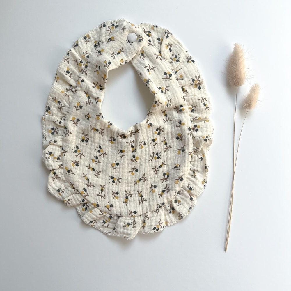 Muslin Frill Bibs