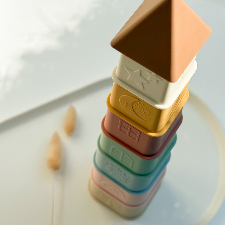 Silicone Stacking Cups