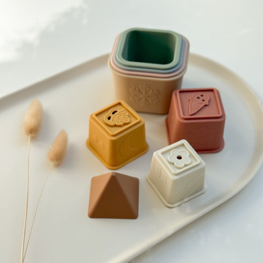 Silicone Stacking Cups