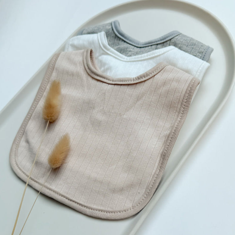 Soft Ribbed Bibs