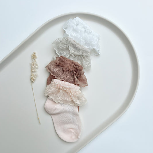 Lace Trim Socks