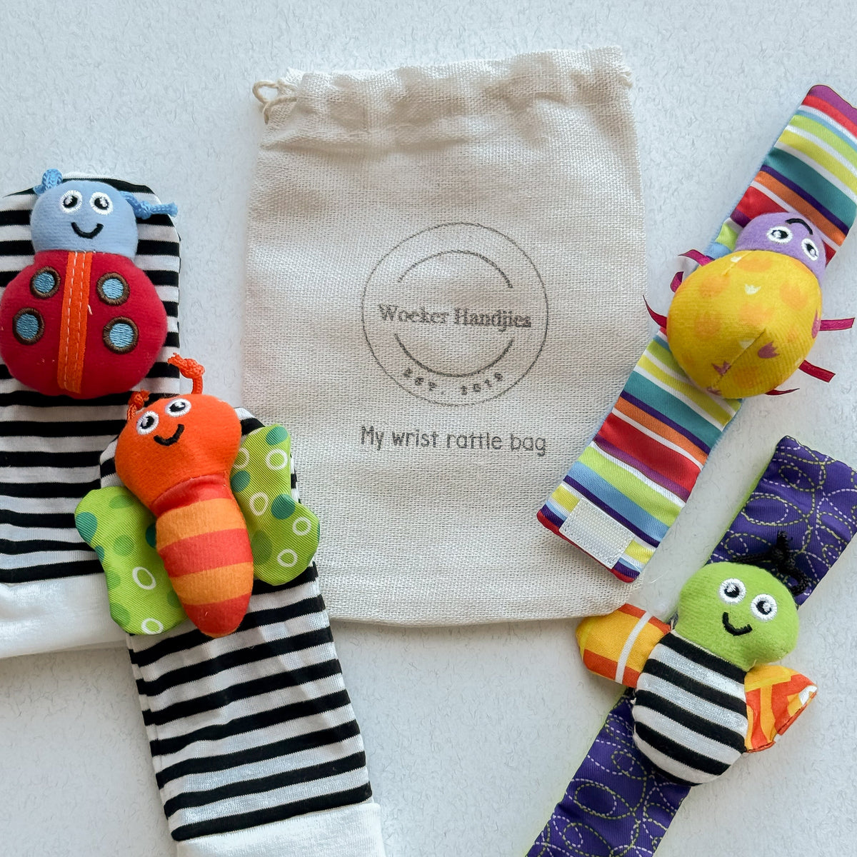 Wrist Rattle - Baby Sensory Toys
