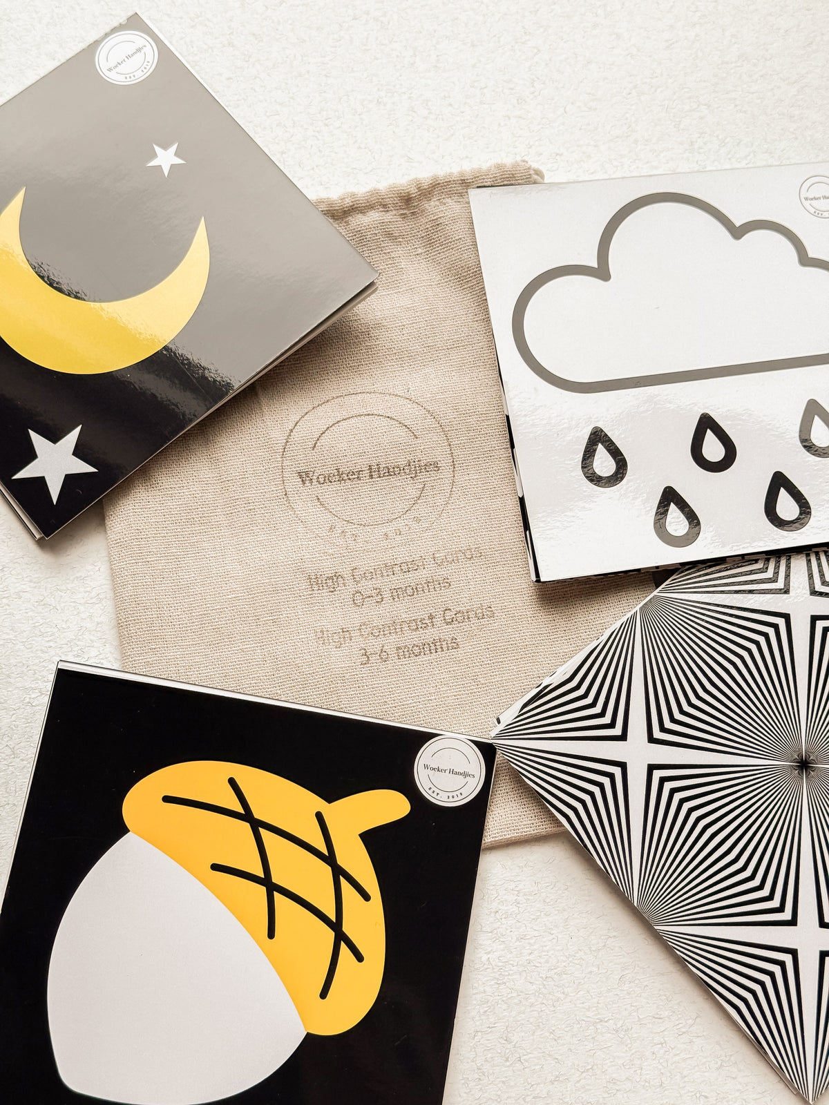 Contrast Cards - Baby Visual Stimulation Cards