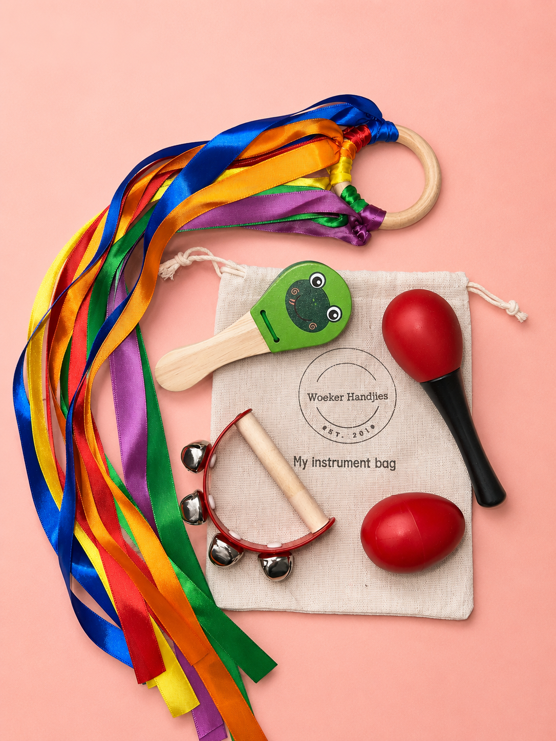 Woeker Handjies - Instrument Bag - Musical Toy Set