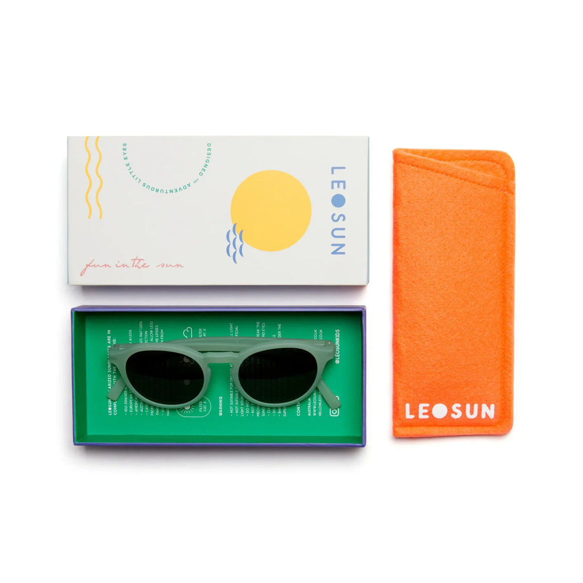 LEOSUN KIDS POLARIZED SUNGLASSES 5+ YEARS